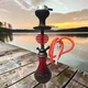 Кальян Hookah Dafna Red 0151-1 Plus высотой 41 см на 1 персону - изображение 1