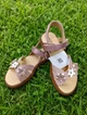Дитячі босоніжки для дівчинки Geox J Sandal Karly G. рожеві 30 розмір арт.J1535A- 054AJ - зображення 1