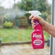 Засіб для миття вікон Pink Stuff Window & Glass Cleaner Rose Vinegar 750 мл - изображение 3
