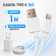 Зарядний пристрій Xiaomi MDY-12-EH 67W з кабелем Type-C 6A 1 м білий для швидкого заряджання - зображення 3
