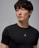 Футболка Jordan Sport Men's Dri-FIT Short-Sleeve Base Layer Top спортивна чоловіча чорна розмір L (HV4099-010) - зображення 3
