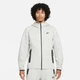 Толстовка M NK TCH FLC FZ WR HOODIE FB7921-063 S - изображение 1