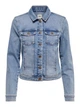 Куртка джинсова ONLWESTA LIFE LS DNM JACKET CC PIM100221 15192447-Light Blue Denim ONLY 34 Блакитний 15192447-LIGHT BLUE DENIM 34 - изображение 4
