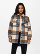 Куртка ONLDEENA-KAWI L/S CHECK SHACKET PNT 15235844-Oatmeal-Checks:Ariabian Spice/Honey Musta ONLY L 15235844-OATMEAL-CHECKS:A M - изображение 1