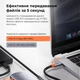 USB-хаб Baseus Metal Gleam Series 5-in-1 Multifunctional （Type-C to HDMI*1+USB3.0*3+PD*1) (CAHUB-CX0G) - изображение 12