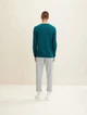 Кофта BASIC CREW NECK SWEATER 1027661-30316 Tom Tailor M Зелений 1027661-30316 XXL - изображение 2