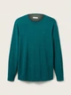 Кофта BASIC CREW NECK SWEATER 1027661-30316 Tom Tailor M Зелений 1027661-30316 XXL - изображение 4