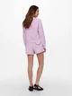 Толстовка ONLSMILEY LIFE L/S SWT 15232823 Orchid Bloom-SMILEY ONLY L Бузковий 15232823ORCHIDBLOOM-SMILE S - изображение 2