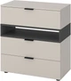 Комод Меткас Home А026 800x870x420 мм Кашемир + Антрацит (МА026-KA) - изображение 1