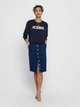 Толстовка ONLEDITH LIFE L/S O-NECK SWT 15225077 Night Sky ONLY M Темно-синій 15225077NIGHTSKY M - изображение 4