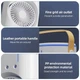 Вентилятор Double Spray Fan LED с контейнером для льда от USB (37,5 см) Белый - изображение 5