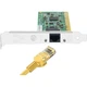 Мережева карта EB-LINK Intel 82541 PCI Gigabit Ethernet PRO/1000GT для настільних комп'ютерів, дротова, з однією мережевою платою PWLA8391MTBLK - зображення 1
