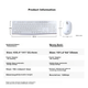 Комплект бездротовий HP CS10 Wireless White - зображення 9