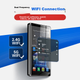 MP3/MP4-плеєр FAMUE PF31 з доступом до Інтернету через Wi-Fi, 4 ГБ оперативної пам'яті, музичним плеєром MP5 без втрат, Android 10, Bluetooth-колонкою, відео-електронною книгою, 4,0-дюймовим дисплеєм - зображення 6