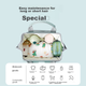 Рюкзак Taoqibaby Mommy Bag, рюкзак для мам и малышей, многофункциональная вместительная сумка для мам. - изображение 8