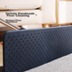 Швабра HoMettler с тканевым покрытием, длина ручки 42 см, общая длина 144 см, 4 насадки, большая швабра для дома, для влажной и сухой уборки, для деревянных полов. - изображение 5
