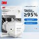 Маски пылезащитные 3M KN95 с клапаном, 25шт, 9501V+ - изображение 4