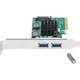 Плата расширения EB-LINK PCIE X4 USB 3.1, 2 порта - изображение 1
