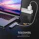Док-станция расширения PHILIPS Type-C, Thunderbolt-HDMI 4K 60 Гц, адаптер-конвертер Apple, совместима с MacBook Mini, ноутбуками Huawei, планшетами iPad и смартфонами. - изображение 6