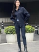 Рубашка джинсовая женская UNIQLO 827243775 M Синяя (1159862317) - изображение 2
