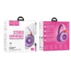 Бездротові Bluetooth навушники Hoco W43 Adventure Purple - изображение 3