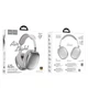 Бездротові Bluetooth навушники Hoco W35 Air Triumph headphones BT 5.3 Silver - изображение 3