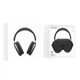 Бездротові Bluetooth навушники Hoco W58 ANC headphones BT5.4 Grey - зображення 6