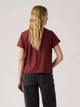 Футболка хлопковая женская Levi`s 115864146 XL Бордовая (1161533205) - изображение 2