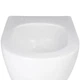 Унитаз подвесной Ciclone Liscio с сиденьем Slim Duroplast/Soft-close (13128680) - изображение 5
