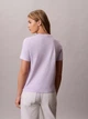 Футболка бавовняна жіноча Calvin Klein 47B864G(Island Lilac) S Лілова (199155929615) - зображення 2