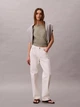 Футболка хлопковая женская Calvin Klein 40WP105(Shadow) M Хаки (199155991162) - изображение 3