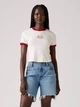 Футболка бавовняна жіноча Levi's 194810810 XL Біла (1159861889) - зображення 1