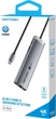 Док-станція 8-in-1 Vention USB3.2 Type-C -> HDMI 4K60Hz/USB 3.0/USB2.0/RJ45/SD/TF/PD 100W (TGUHB) - зображення 3