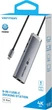 Док-станція 9-in-1 Vention USB3.2 Type-C -> HDMI 4K60Hz/USB 3.0x2/RJ45/SD/TF/3.5mm/PD 100W (TGVHB) - зображення 3