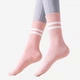 Шкарпетки для йоги антиковзкі Yoga Sports розмір 35-40 рожеві - изображение 1