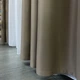 Штори атлас блекаут матові ALBO темно-бежеві 150×270 см, комплект 2 шт. (SH-M30-17) - зображення 7