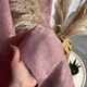Жаккардовые мраморные шторы розового цвета с белым жакардовым тюлем ALBO (SHTL-M23-13) - изображение 2