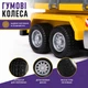 Игрушечный самосвал 1:32 16 см - грузовик с краном-манипулятором, светом и звуком - изображение 7