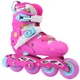 Роликові ковзани для дівчинки Flying Eagle S6 pro Adjustable Roller Skates, рожеві, 38-42 - изображение 3