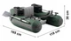 Надувний рибальський човен INTEX 68381 BIG CATCH PRO FISHING TUBE - изображение 5