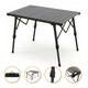 Раскладной туристический стол LEOBRO Pro Camp Black Alu LB-1064 - изображение 1