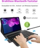Клавіатурний чохол для Lenovo Tab P11/P11 Plus TB-J606/TB-J607 QWERTZ чорний Bluetooth знімна магнітна клавіатура - зображення 3