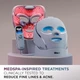 Світлодіодна маска Shark CryoGlow + охолодження зони навколо очей FW312EUPL - изображение 2
