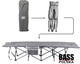 Складная туристическая кровать Bass Polska BH 31007 с матрасом и подушкой 198х68х40 см нагрузка до 180 кг серая - изображение 7