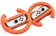 Uchwyt Kierownica na Joy-Con Wheels Set do NS/NS2 Inferno Pomarańczowy/Niebieski (YGWSJCH01CM) - obraz 3