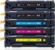 Картридж Gezhige 204X/CF510X для HP Colour Laserjet M180/M154/M181 (3800/3000 стр, каждый) (с чипом) (5 шт.) Black/Cyan/Yellow/Magenta - изображение 1