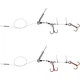 Оснащення Savage Gear Linethru Corkscrew Rig 2x#1/0 45cm 31kg (2 шт/уп.) - зображення 1