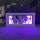 Многослойный Ночник лампа аниме Arlecchino Арлекино Геншин светильник Genshin Impact RGB - изображение 9