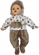 Lalka bobas MarioToys mówi i śpiewa po polsku + smoczek + butelka 45 cm (751) - obraz 6