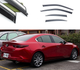 Дефлекторы окон на Mazda 3 SD 2018-2025 Fly скотч 65152 - изображение 2